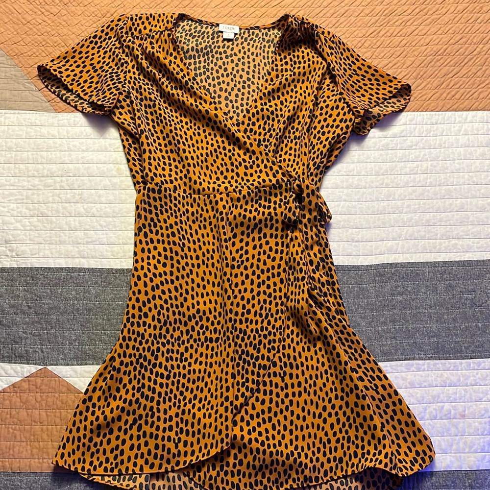 J. Crew factory wrap dress